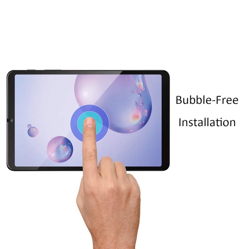 Orzero (2 Pack) Tempered Glass Screen Protector Compatible for Samsung Galaxy Tab A 8.4 (2020) SM-T307, 9 Hardness HD Anti-Scratch Full-Coverage Bubble Free - Image 2